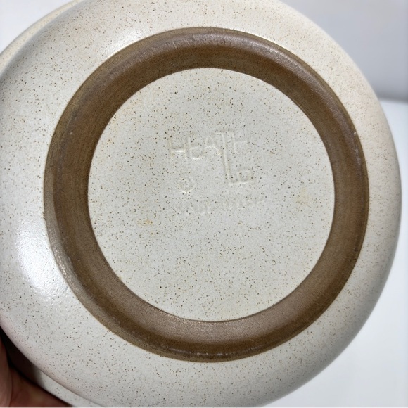 Vintage Heath Ceramics Rim Line Large 9.5 Inch Serving Bowl - Picture 8 of 13